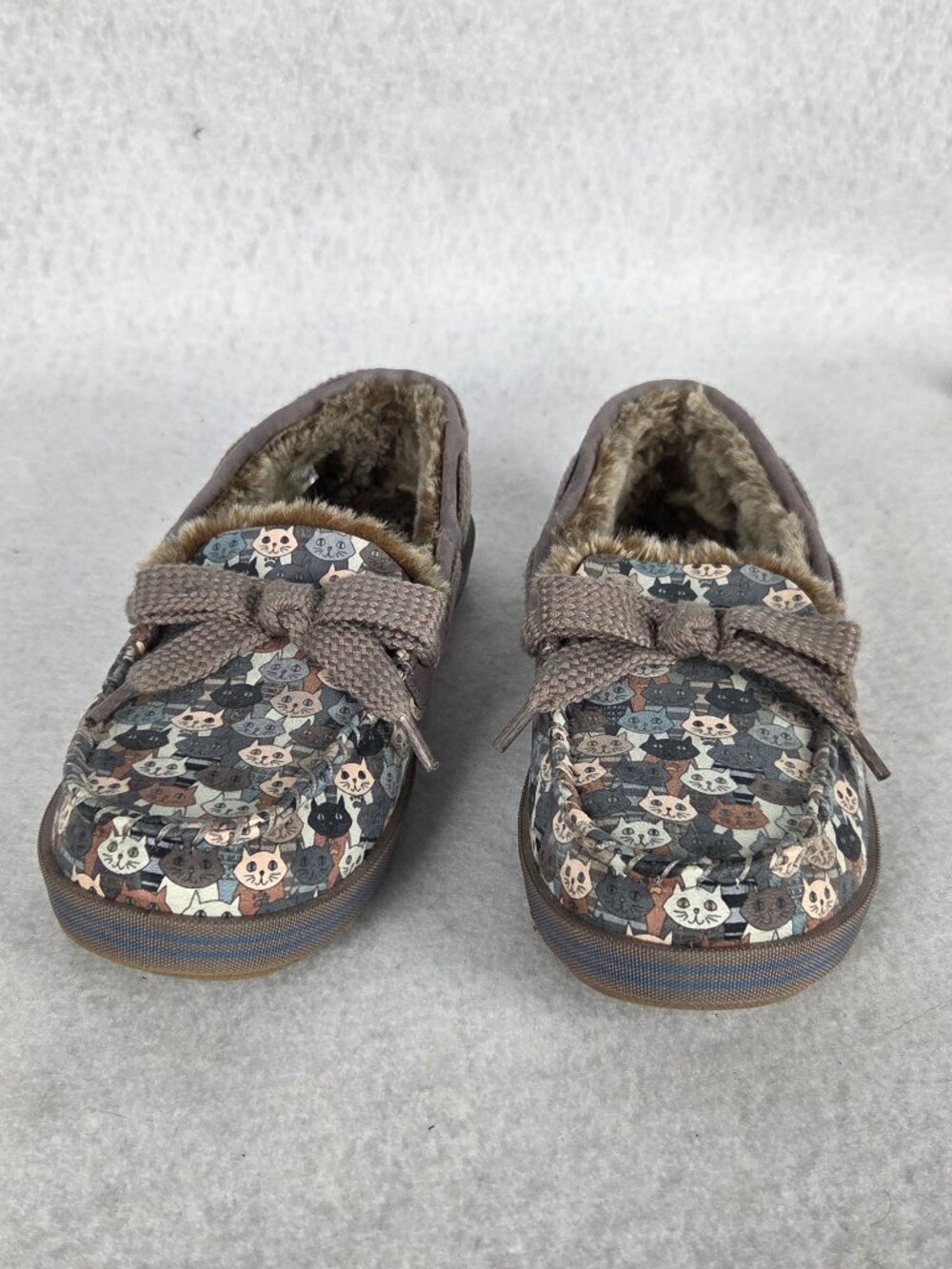 Skechers Women's Bob's Too Cozy Cats Meow Parade Slippers Size 8